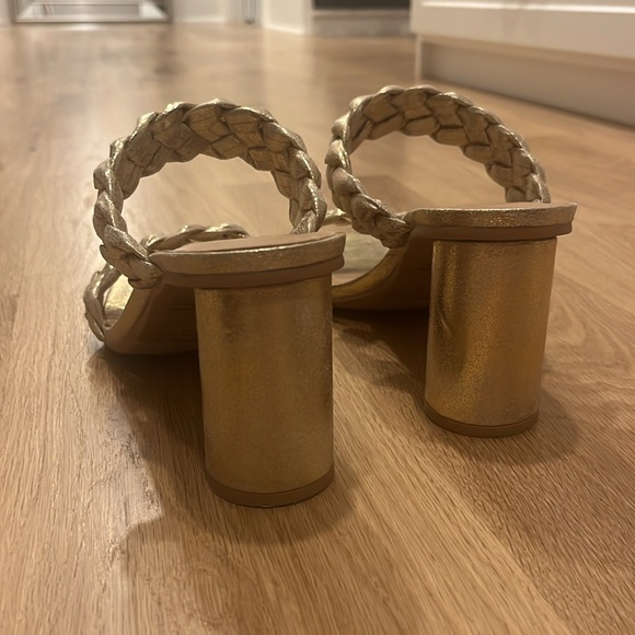 Crackle gold heels - Picture 3 of 3